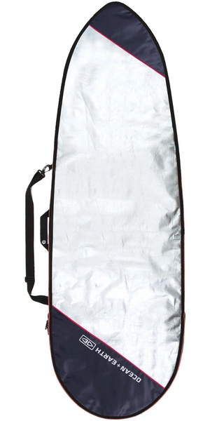 2026 Ocean and Earth Barry Basic Fish Board Cover OESCFB44R - Red